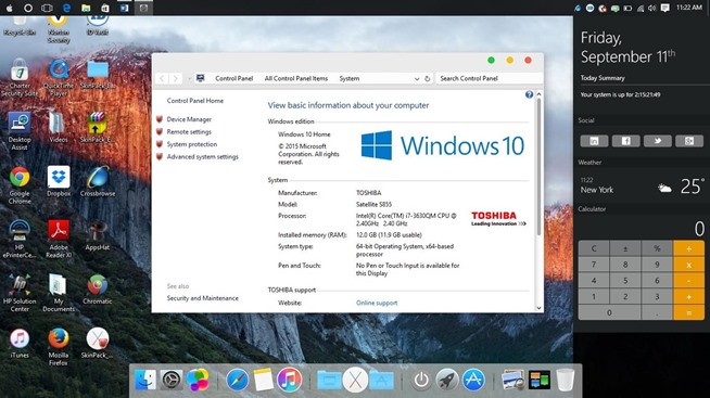 Mac Os X Sierra Theme For Windows 10